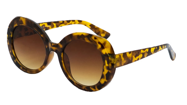 Oversized vintage style round sunglasses for women, Lian model