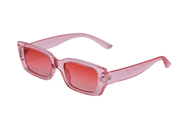 Matan model rectangular sunglasses in pink color